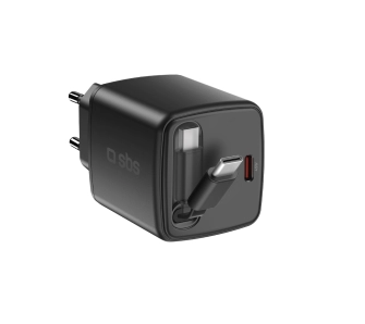 Ładowarka sieciowa SBS TETRRET45WK GaN 45W Z USB-C Czarny