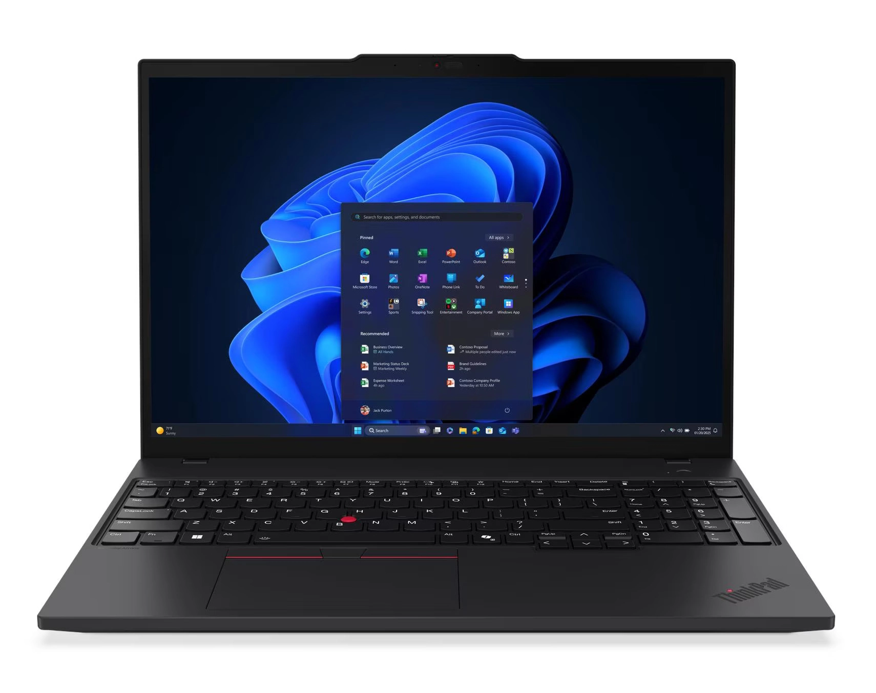 Lenovo ThinkPad T16 Gen 4 16" Ultra 5 225U 16GB RAM 512GB Dysk SSD Win11 Pro Czarny Funkcje AI