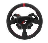 Simagic GT1-SR Skórzana 33 cm z łopatkami i szybkozłączem QR70