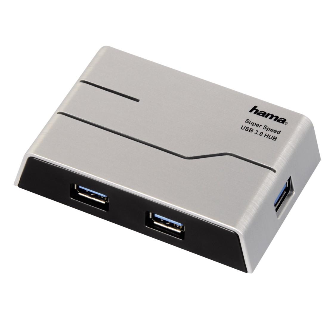 Hama 39879 4 x USB 3.0 (czarny)