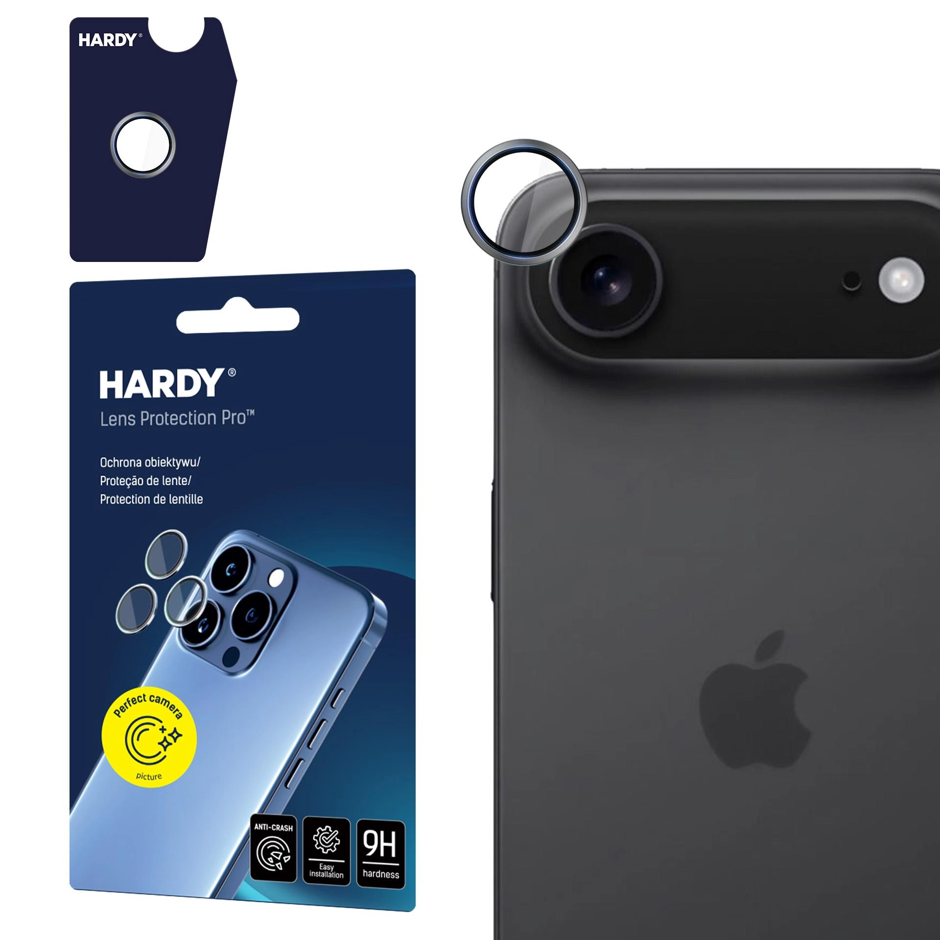 Szkło hartowane 3mk HARDY Lens Protection Pro (1LENS) do Apple iPhone Air