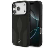 Mercedes-Benz Leather The Move MagSafe do iPhone 17 Pro czarny
