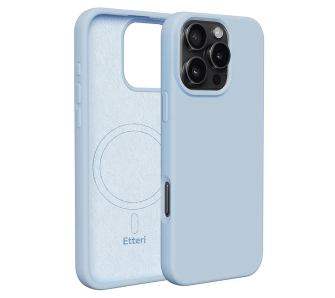 Etui Etteri Silicone Case do iPhone 16 Pro Niebieski