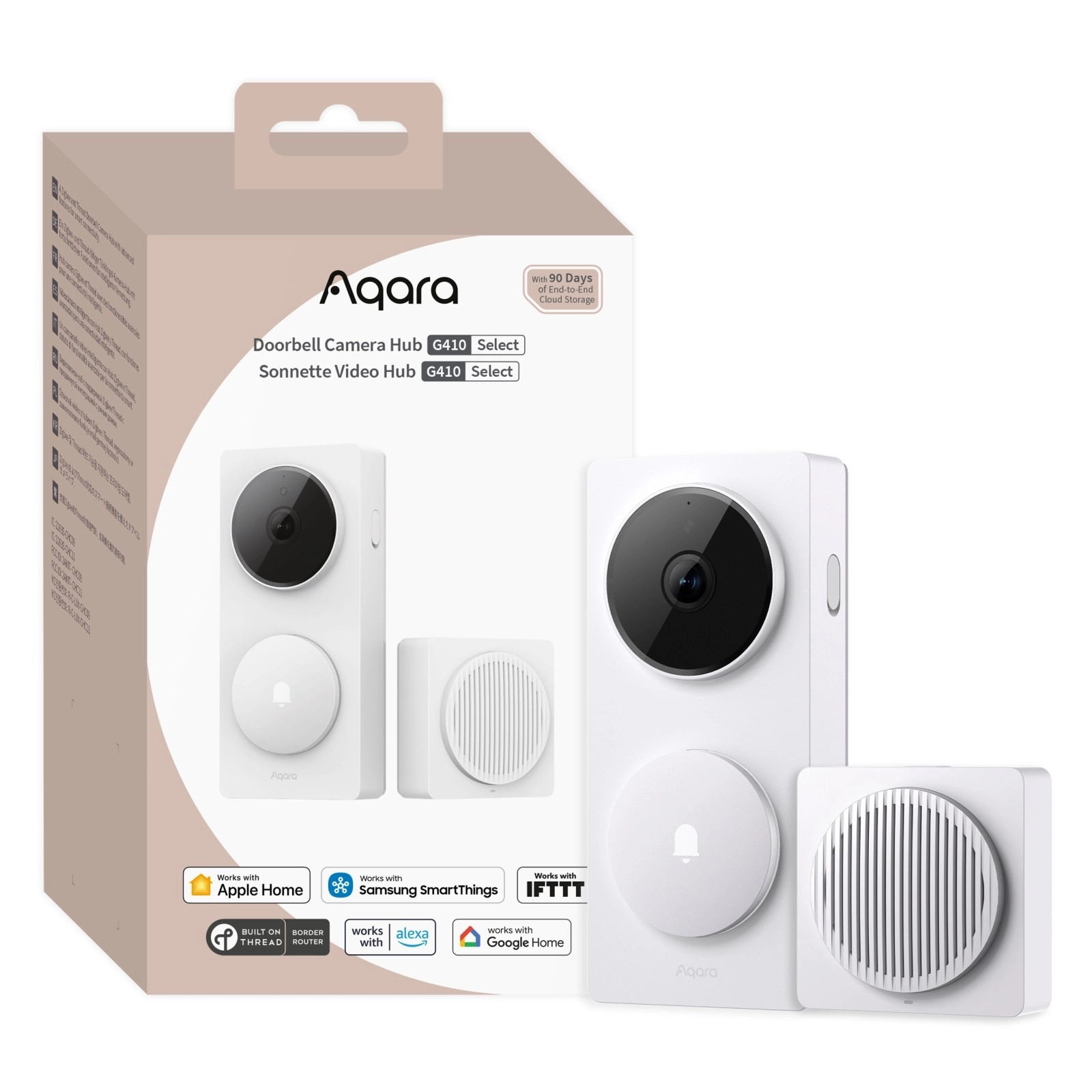 Domofon Aqara Doorbell Camera Hub G410 Select Biały