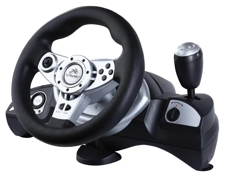 Kierownica Tracer Zonda z pedałami do PS3, PS2 PC