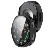 Bizon ze szkłem do Samsung Galaxy Watch 8 44 mm czarny