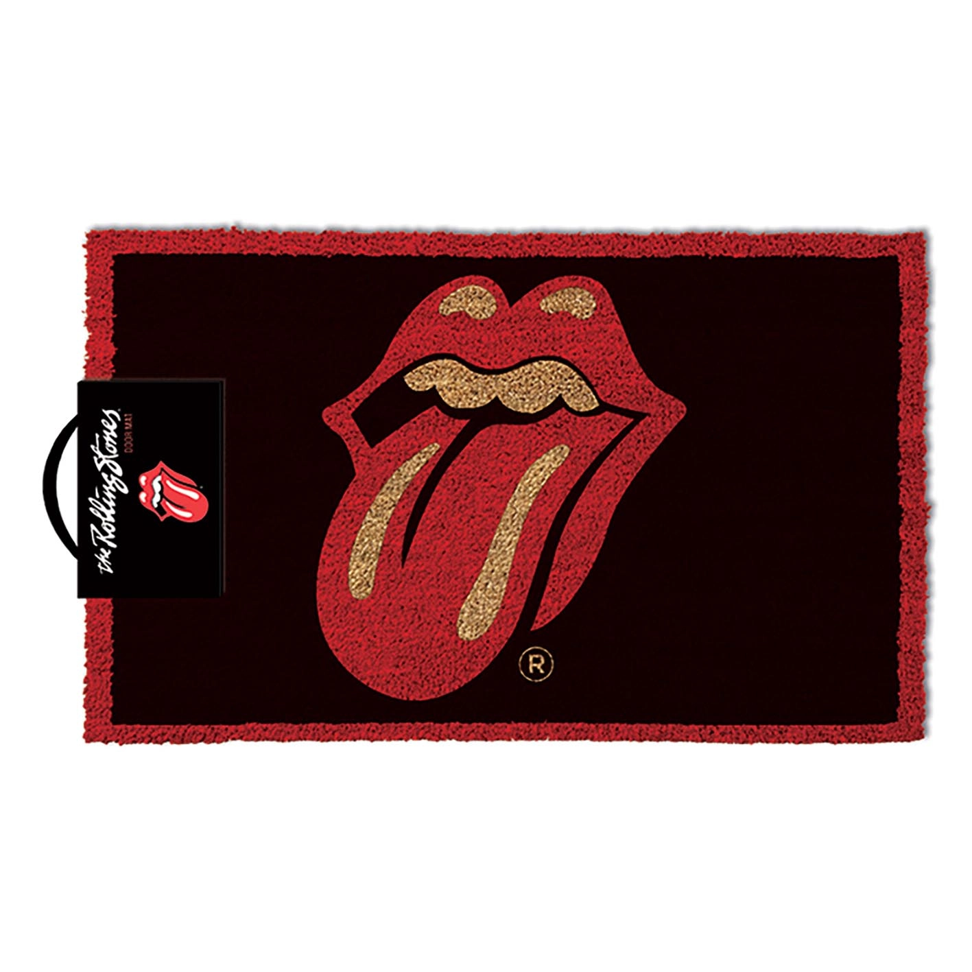 Wycieraczka Pyramid Coir Doormat The Rolling Stones (Tongue and Lips Logo)