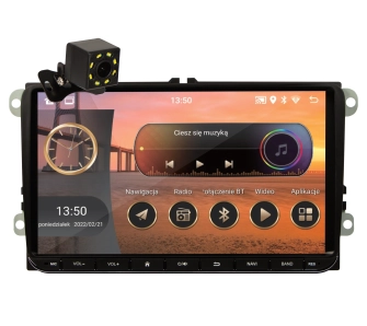 Radioodtwarzacz samochodowy BLOW CP02 9" z USB 4x50W Bluetooth Android Auto CarPlay