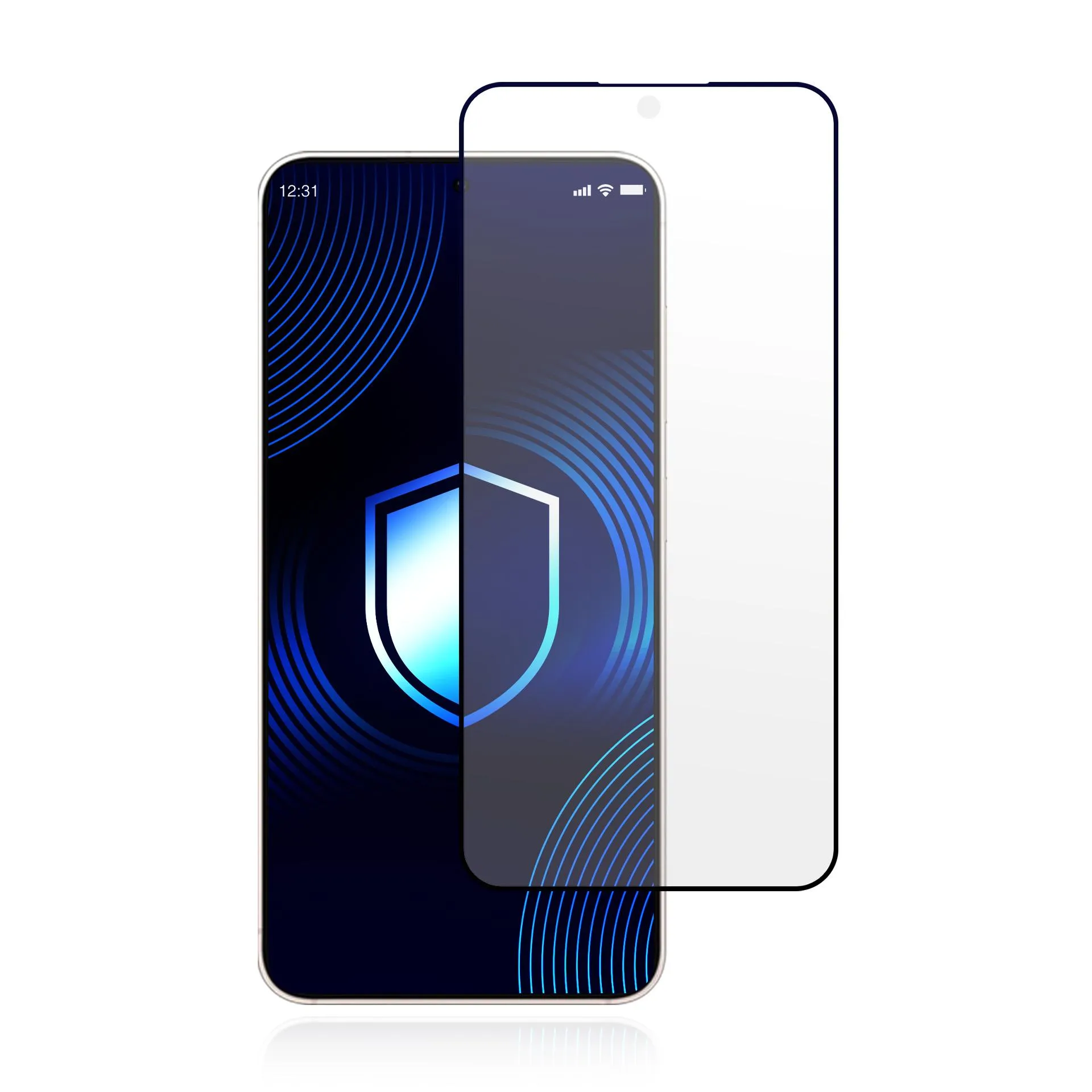 Szkło hartowane 3mk HardGlass Matt Max do Galaxy S25 Edge