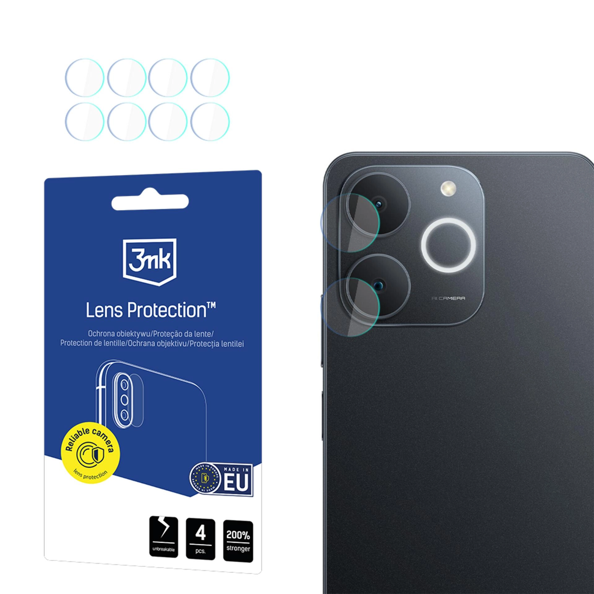 Szkło hybrydowe 3mk Lens Protection do Realme Note 70T