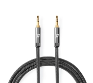 Nedis CATB22000GY20 ProfiGold jack 3,5mm 2m Srebrny