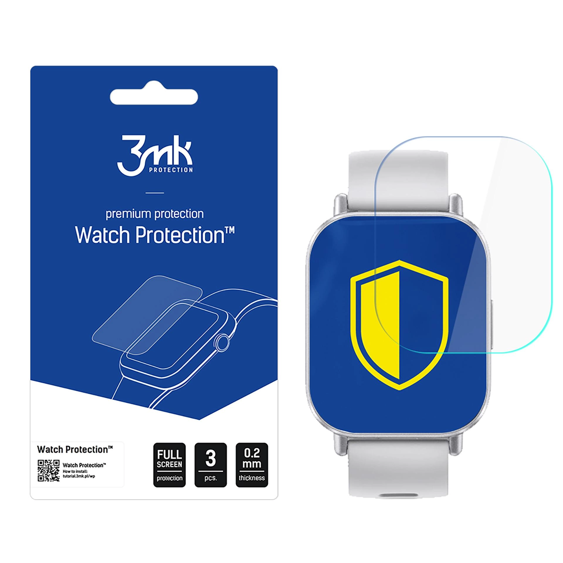 Szkło hybrydowe 3mk Watch Protection FlexibleGlass do Redmi Watch 5 Active