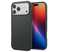 Spigen Silicone Fit MAG MagSafe do iPhone 17 Pro Max Zielony