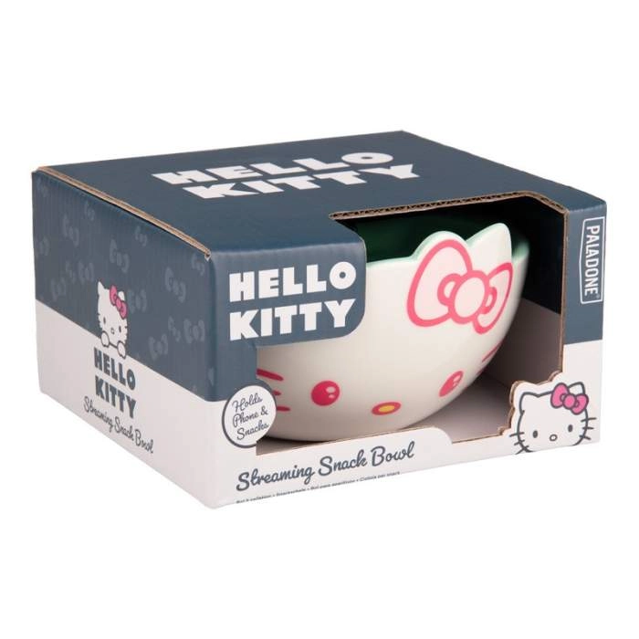 Zestaw Paladone Miska z podstawką na telefon Hello Kitty
