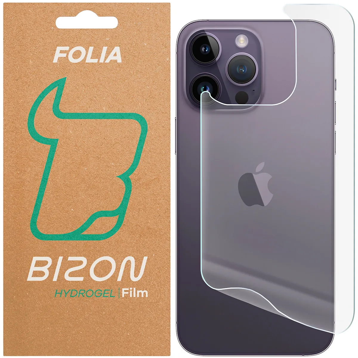 Folia hydrożelowa Bizon na tył Hydrogel Back do iPhone 14 Pro
