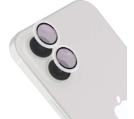 Bizon na aparat z aplikatorem Snap Lens do iPhone 17, biała ramka