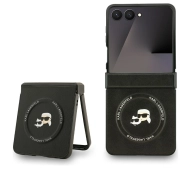 Karl Lagerfeld Karl&Choupette Pins MagSafe do Samsung Galaxy Z Flip7 Czarny