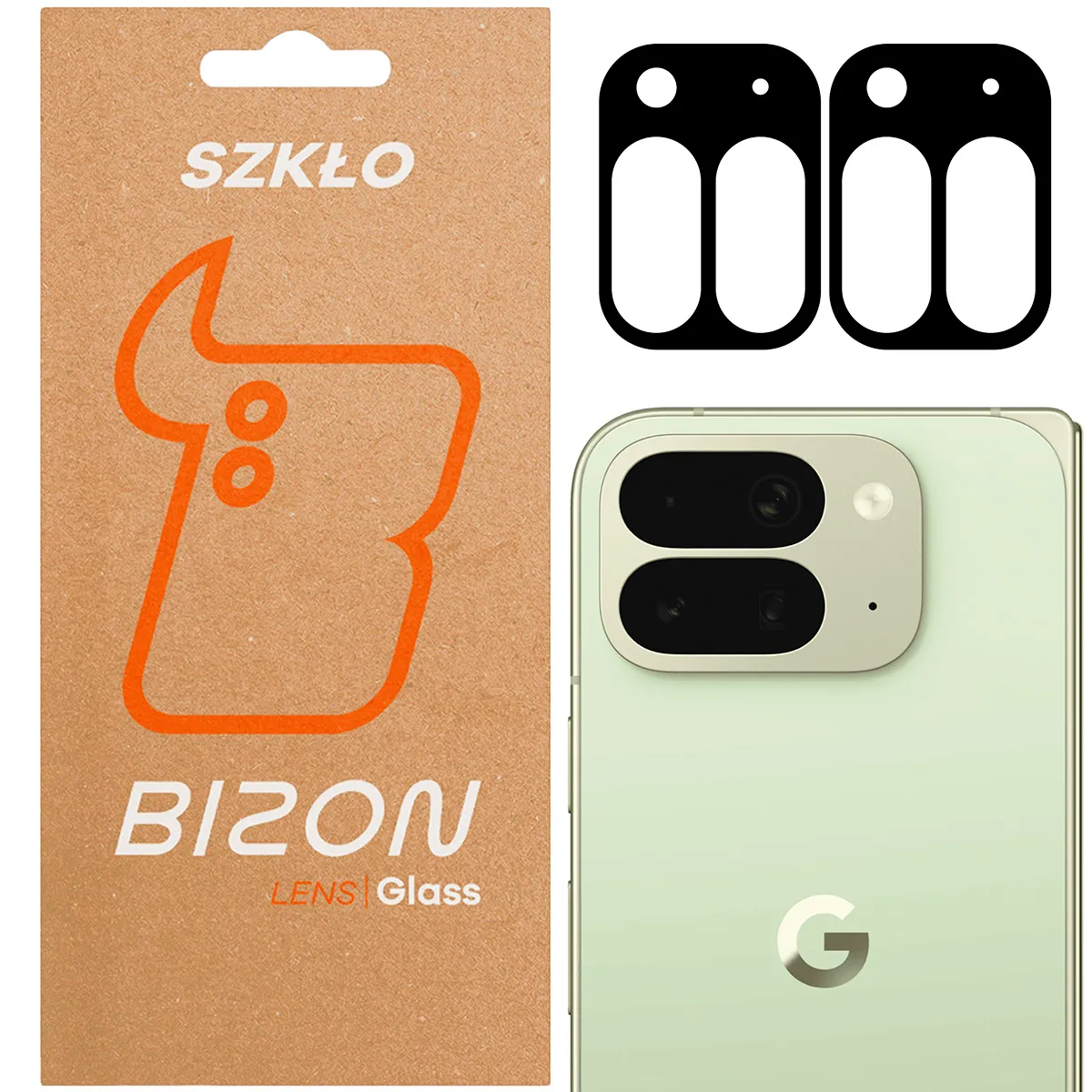Szkło ochronne Bizon na aparat Silk Lens do Google Pixel 10 Pro Fold