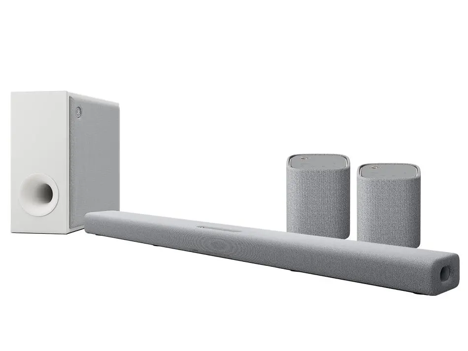Soundbar Yamaha TRUE X BAR 50 A SR-X50A + 2x WS-X1A 4.2.1 Wi-Fi Bluetooth AirPlay Dolby Atmos Jasnoszary