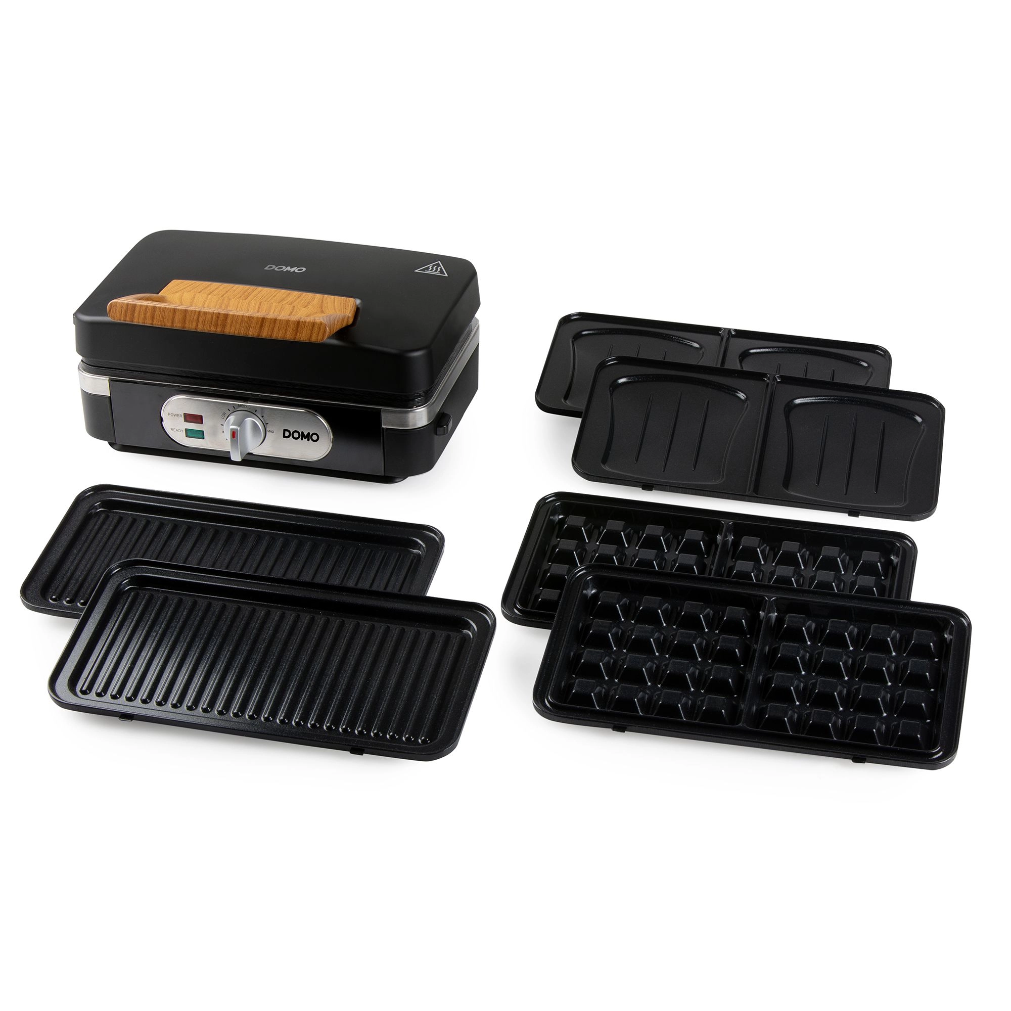 Opiekacz Domo DO9278C Gofry Muszle Panini 1100W