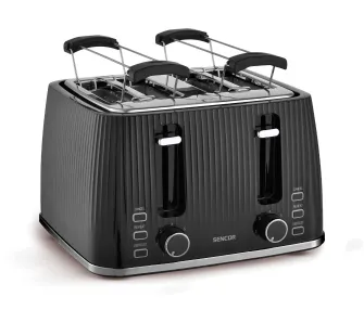 Toster Sencor STS 7541BK Ruszt do bułek Rozmrażanie 1860W