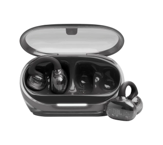 Słuchawki bezprzewodowe JBL Soundgear Clips Konstrukcja klipsa Przewodnictwo powietrzne Bluetooth 5.4 Funkcje AI Czarny