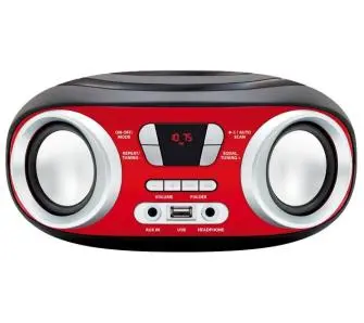 Radioodtwarzacz Manta MM9210BT CHILLI Bluetooth Czarno-czerwony