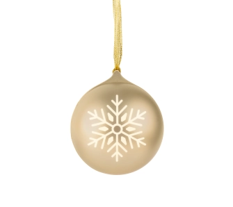 Głośnik Bluetooth BigBen XMASBALLGOLD Świecąca bombka świąteczna Złota