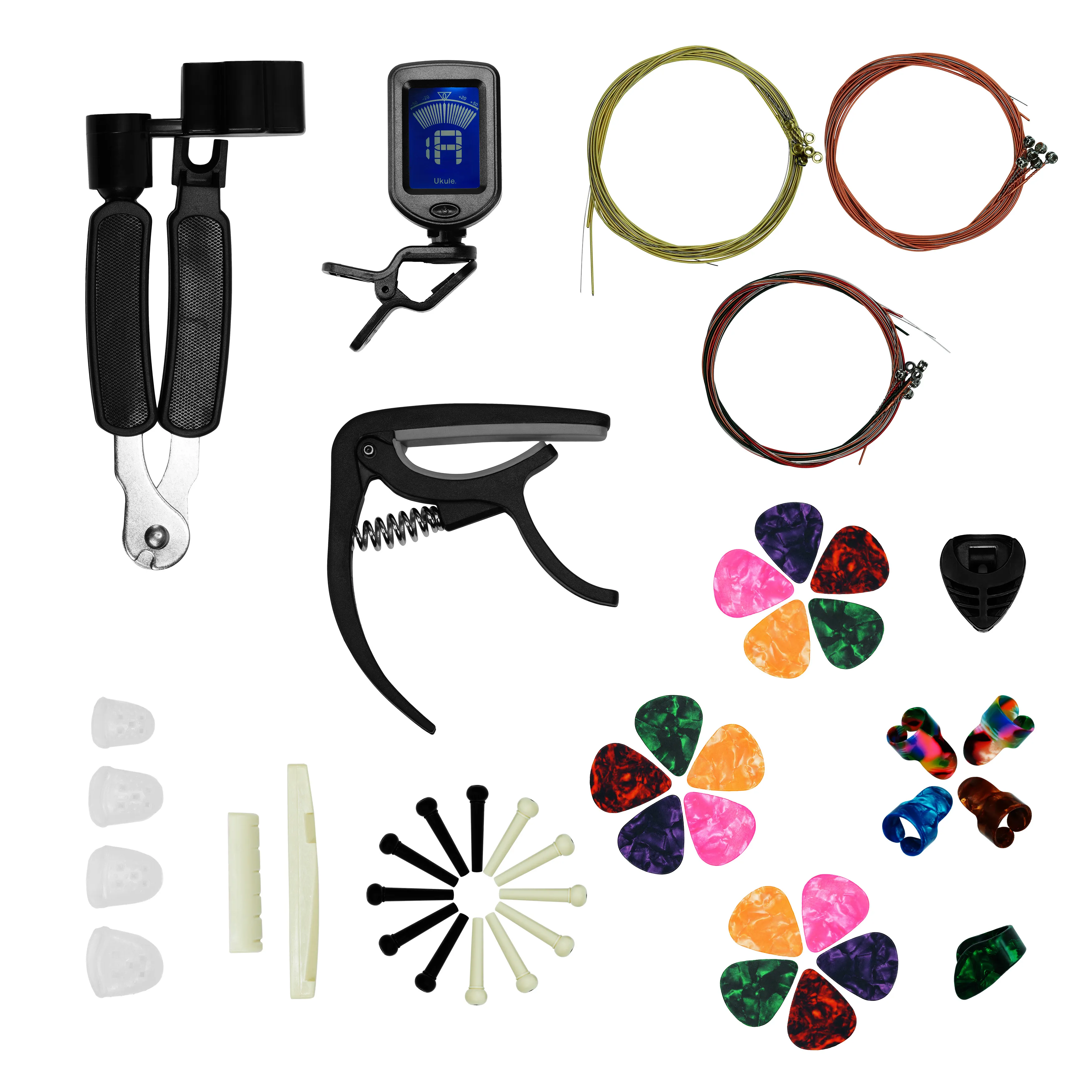 Akcesoria muzyczne Musicmate do gitary akustycznej MM-A90 AcousticPack