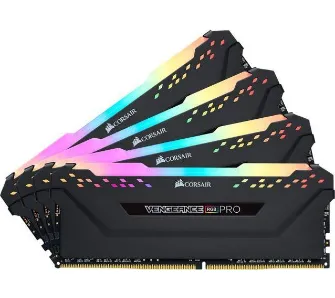 Pamięć RAM Corsair Vengeance RGB Pro DDR4 64GB (4x16GB) 3200 CL16 Czarny