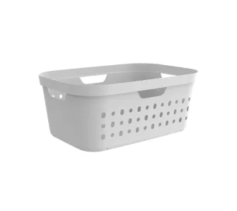 Kosz na bieliznę Rotho Jona 39l Biały