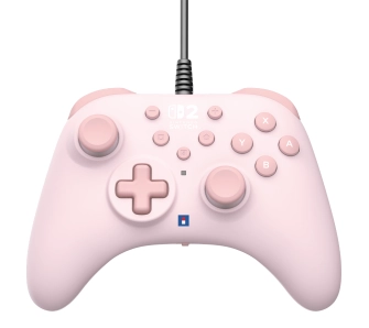 Pad Hori Turbo Cozy Pink do Nintendo Switch 2 Przewodowy