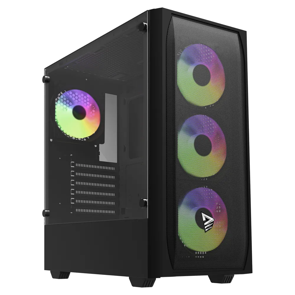 Obudowa Savio Noctis Flow RGB X1 Czarny