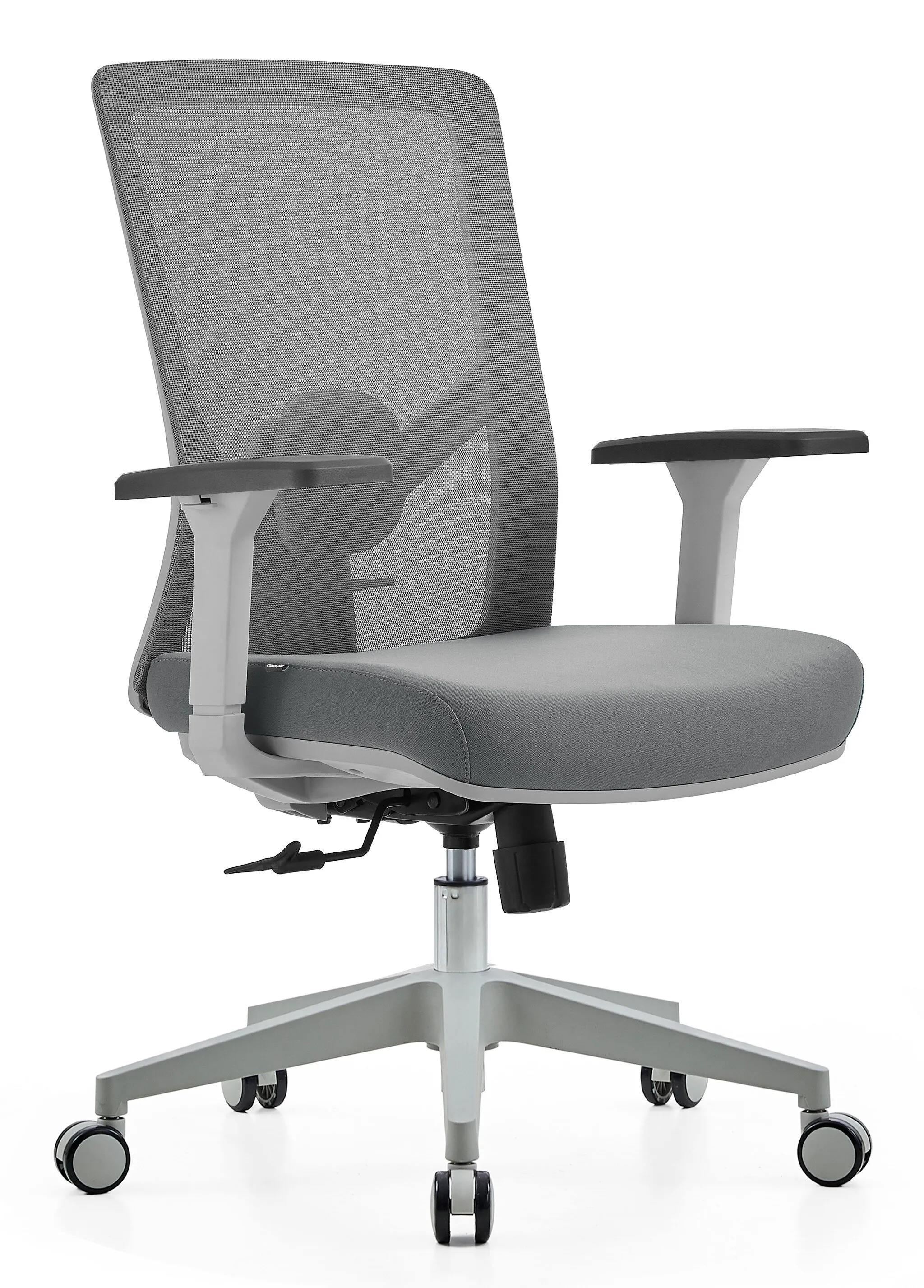 Fotel Cobra Office Plus HF503GY Biurowy do 150kg Tkanina Czarny