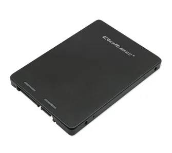 Adapter Qoltec 52265 na dysk M.2 SSD SATA NGFF do SATA III Super speed 6Gb/s Czarny