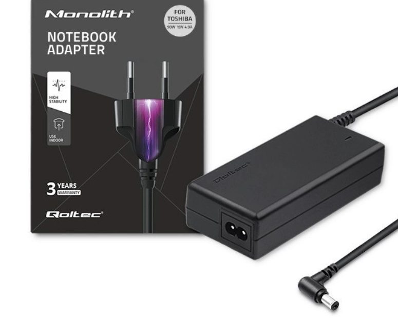 Zasilacz do laptopa Qoltec AD41P 90W do Toshiba