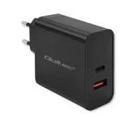 Qoltec 52381 Super Quick PD USB-C 90W Czarny