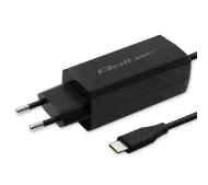 Qoltec GaN Super Fast USB-C 90W Czarny