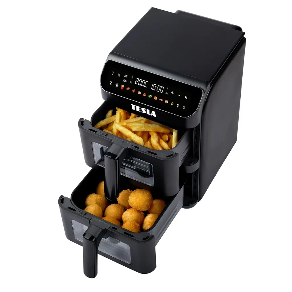 фото Мультипечь (аэрофритюрница) Tesla AirCook DualZone Q670 XXL 1