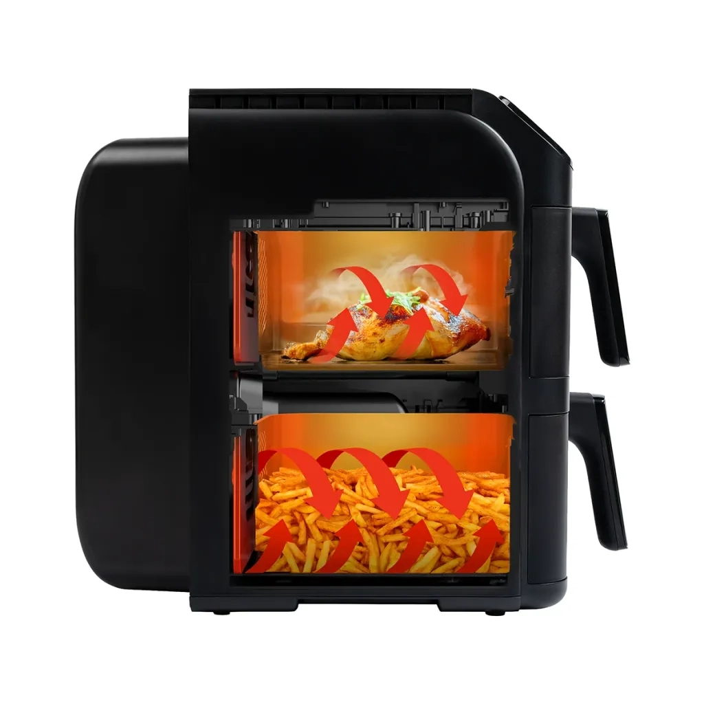 фото Мультипечь (аэрофритюрница) Tesla AirCook DualZone Q670 XXL 3