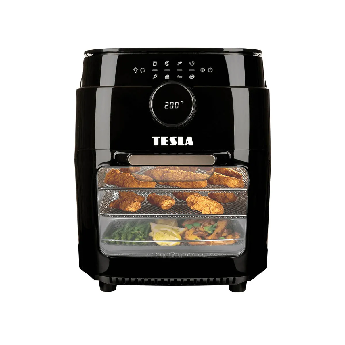 Air fryer Tesla AirCook & Grill QG800 WiFi 1800W 12l Aplikacja mobilna