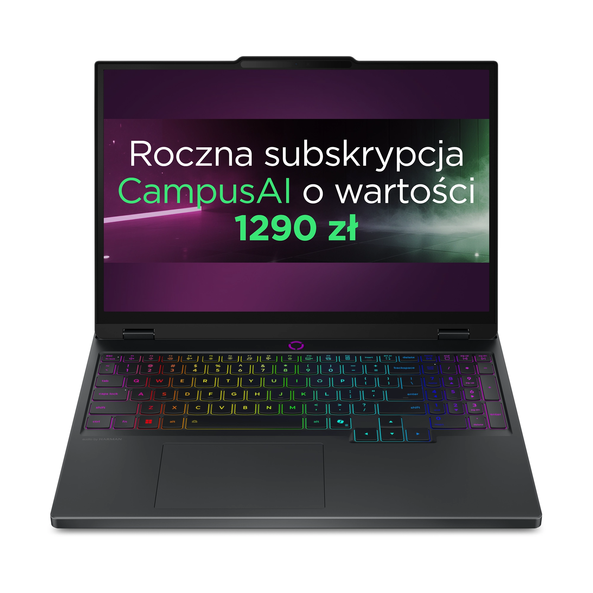 Lenovo Legion 5 15AKP10 OLED 15,1" 165Hz Ryzen AI 7 350 32GB RAM 1TB Dysk SSD RTX5070 DLSS4 Win11 Czarny Funkcje AI