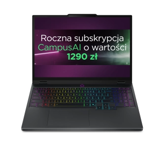 Laptop gamingowy Lenovo Legion 5 15AKP10 OLED 15,1" 165Hz Ryzen AI 7 350 32GB RAM 1TB Dysk SSD RTX5070 DLSS4 Win11 Czarny Funkcje AI