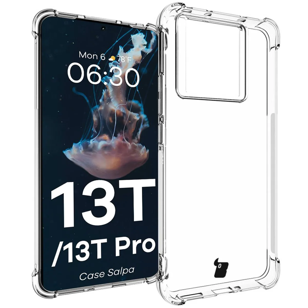 Etui Bizon Salpa do Xiaomi 13T Pro / 13T Przezroczysty