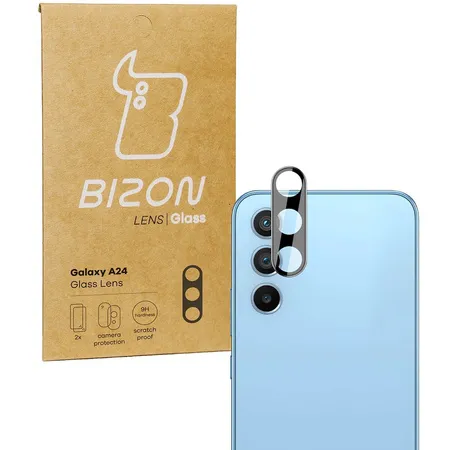 Szkło ochronne Bizon na aparat Silk Lens do Samsung Galaxy A24 4G