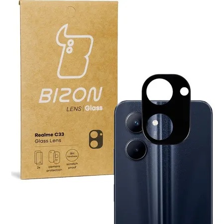 Szkło ochronne Bizon na aparat Silk Lens do Realme C33