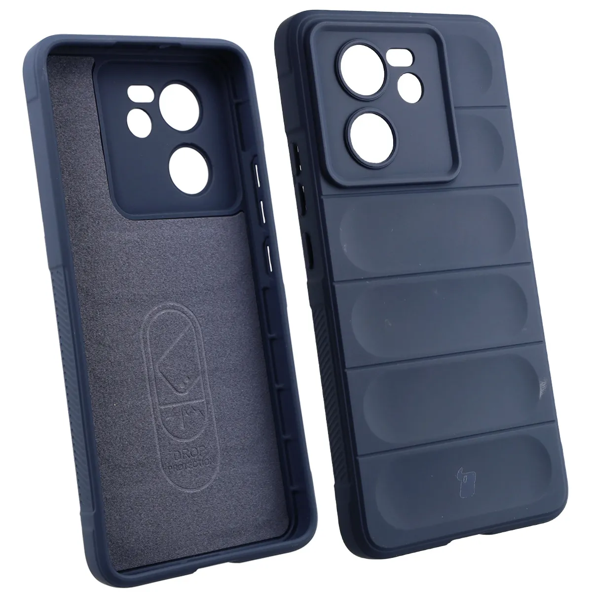 Etui Bizon Tur do Xiaomi 13T Pro / 13T Granatowy