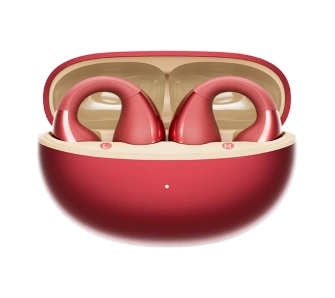 Słuchawki bezprzewodowe QCY Crossky Clip C30S Konstrukcja klipsa Przewodnictwo powietrzne Bluetooth 6.0 Czerwony