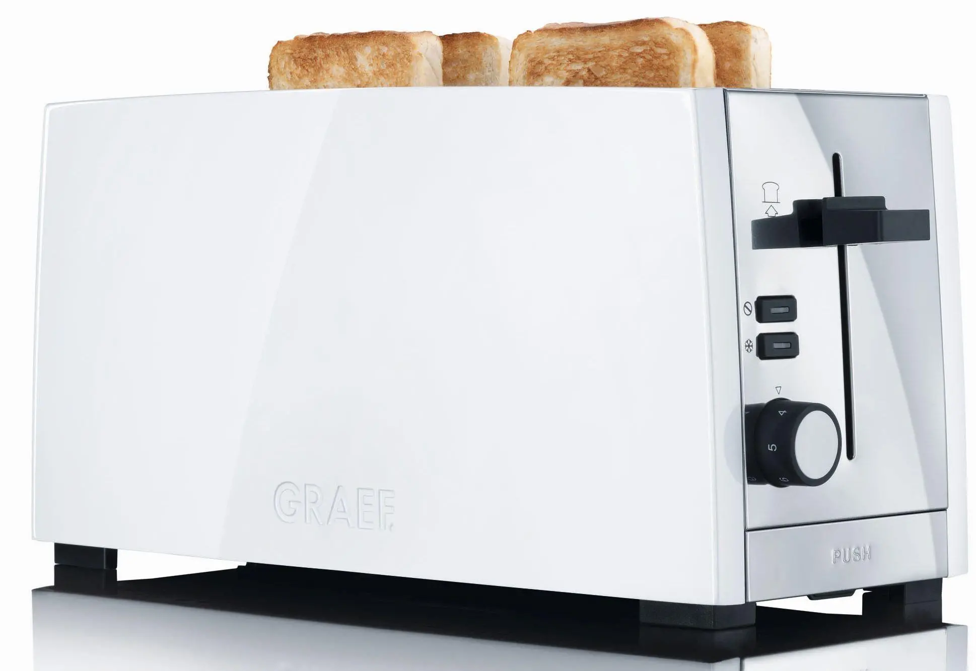 Toster Graef TO 101 Rozmrażanie 1380W