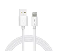 Savio CL-193 USB-A do Lightning 2m Biały